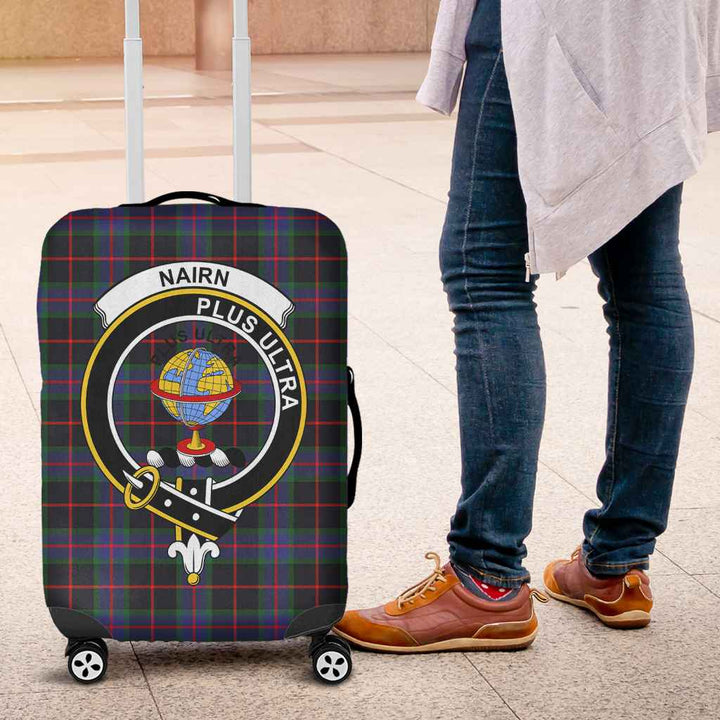 Scottish Nairn Clan Crest Tartan Luggage Cover Tartan Plaid 4