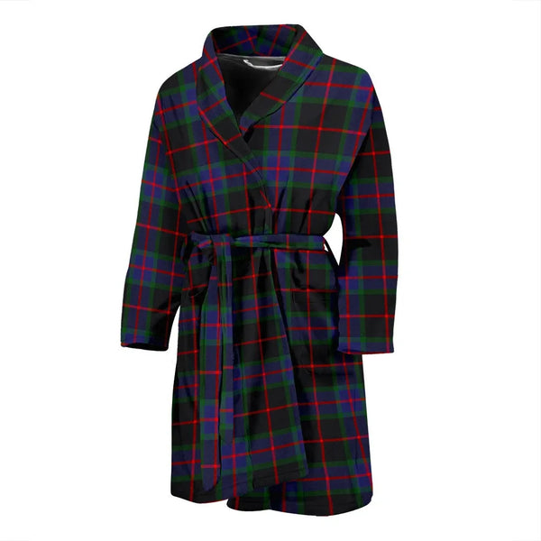 Scottish Nairn Clan Tartan Bathrobe 2