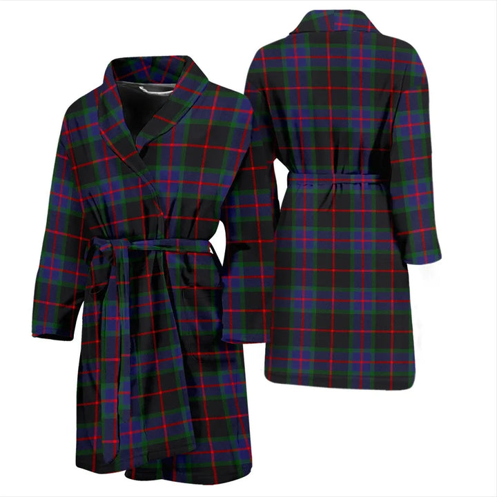 Scottish Nairn Clan Tartan Bathrobe 3