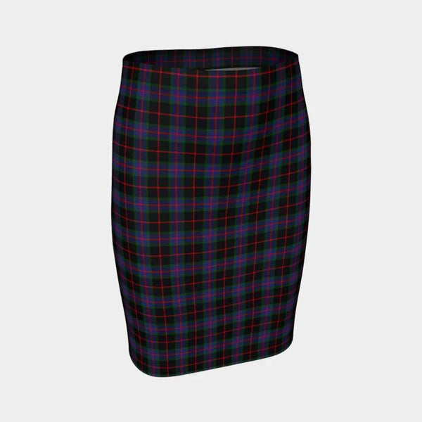 Scottish Nairn Clan Tartan Fitted Skirt Tartan Plaid 1