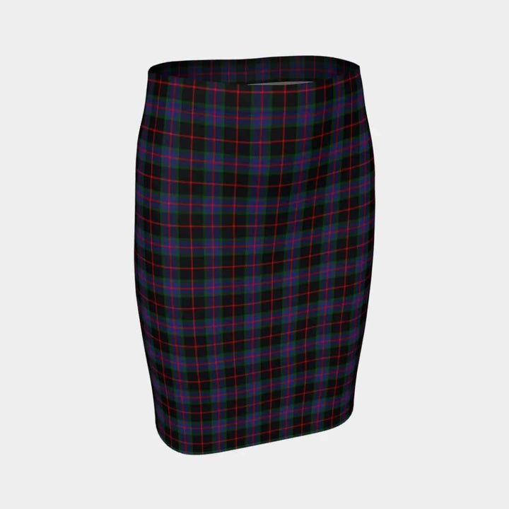 Scottish Nairn Clan Tartan Fitted Skirt Tartan Plaid 1