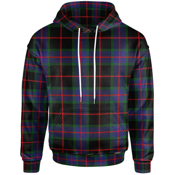 Scottish Nairn Clan Tartan Hoodie Front Side Tartan Plaid