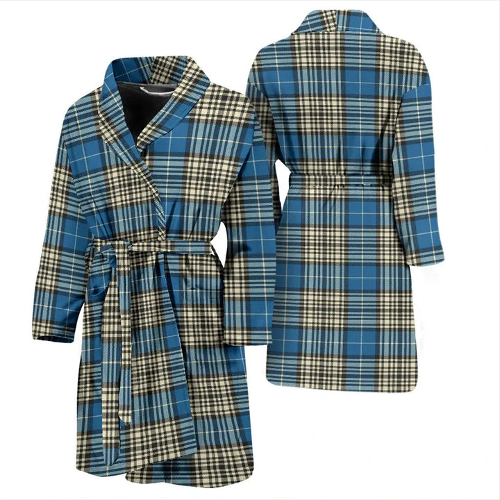 Scottish Napier Ancient Clan Tartan Bathrobe 3