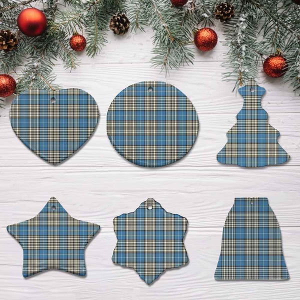 Scottish Napier Ancient Clan Tartan Ceramic Ornament All Tartan Plaid