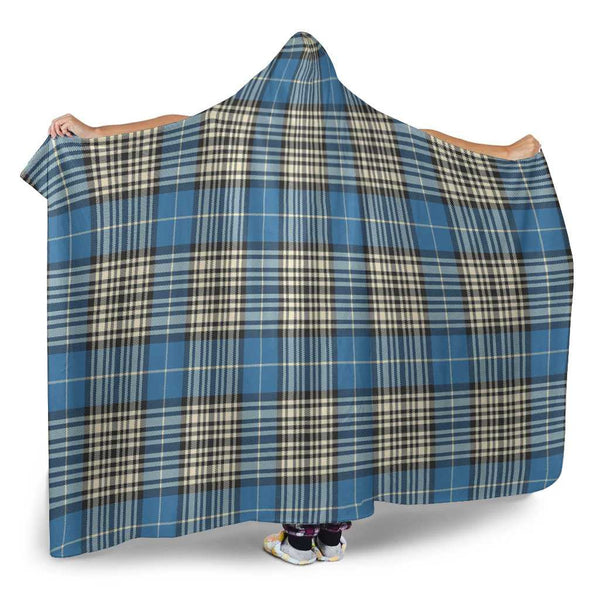 Scottish Napier Ancient Clan Tartan Hooded Blanket Tartan Plaid 2