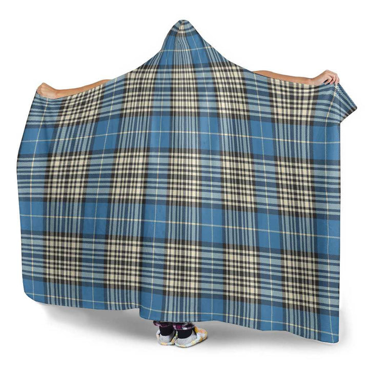 Scottish Napier Ancient Clan Tartan Hooded Blanket Tartan Plaid 3