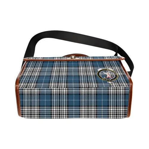 Scottish Napier Clan Crest Tartan Waterproof Canvas Bag Tartan Plaid 5