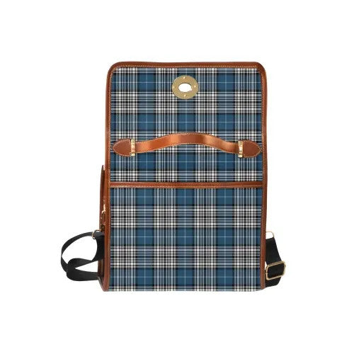 Scottish Napier Clan Crest Tartan Waterproof Canvas Bag Tartan Plaid 6