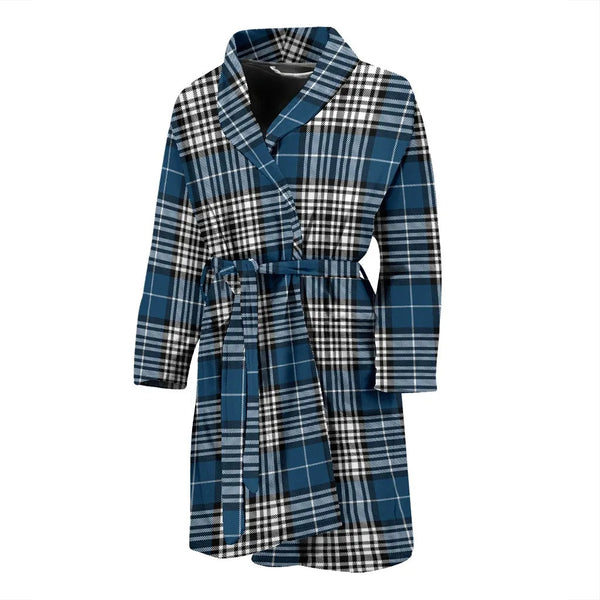 Scottish Napier Modern Clan Tartan Bathrobe 2