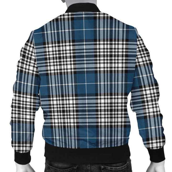 Scottish Napier Modern Clan Tartan Bomber Jacket Tartan Plaid 3