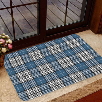 Scottish Napier Modern Clan Tartan Door Mat Tartan Plaid 1