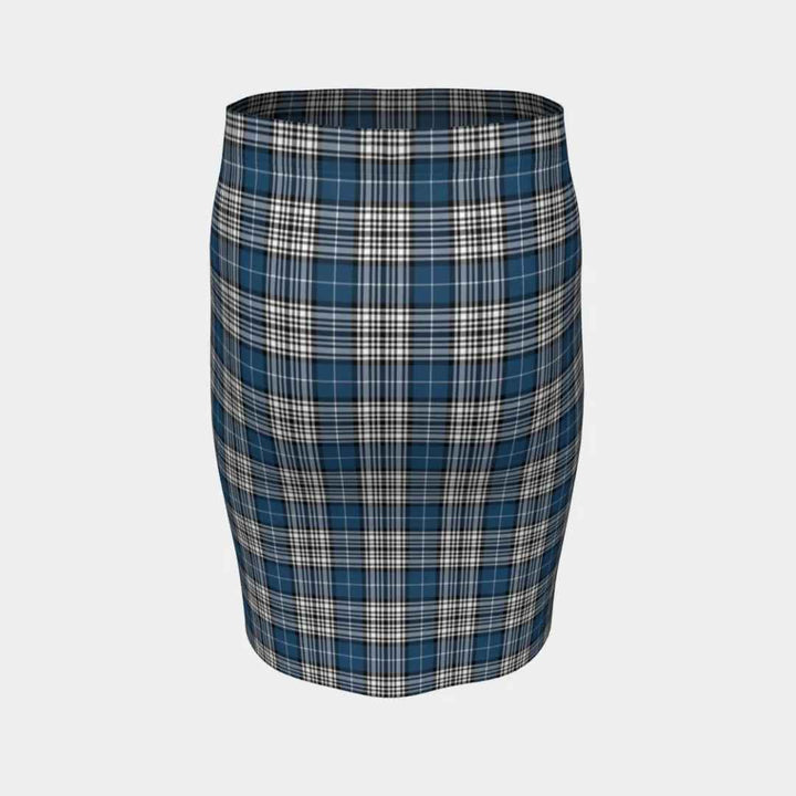 Scottish Napier Modern Clan Tartan Fitted Skirt Tartan Plaid 4