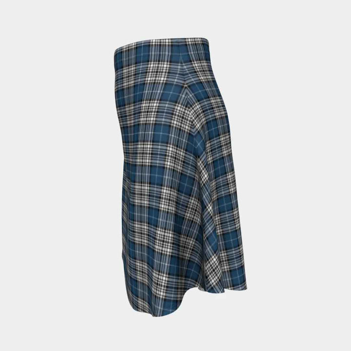 Scottish Napier Modern Clan Tartan Flare Skirt Tartan Plaid 2