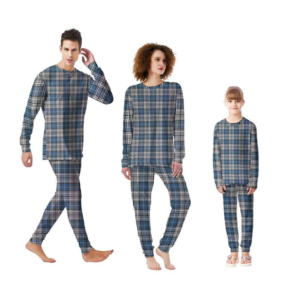 Scottish Napier Modern Clan Tartan Pajama Set Tartan Plaid