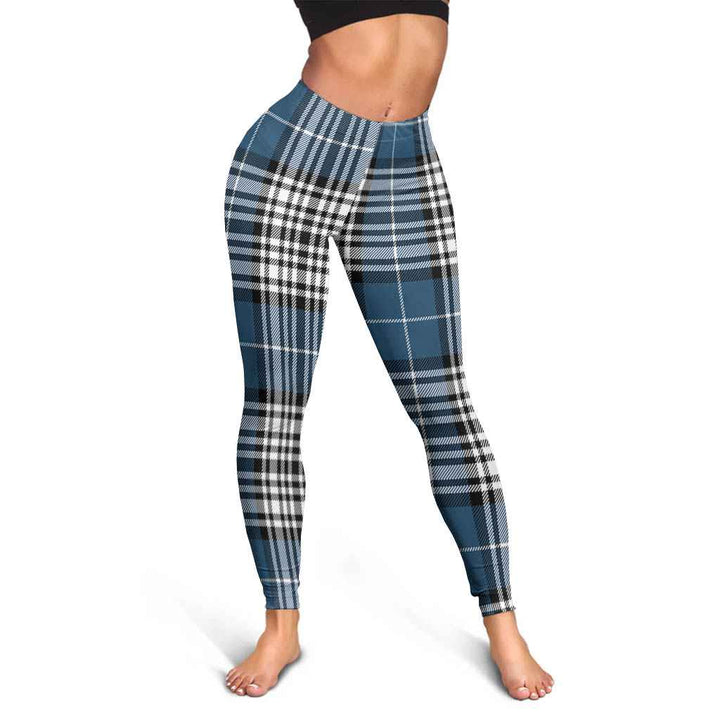 Scottish Napier Modern Clan Tartan Women Leggings Tartan Plaid 3