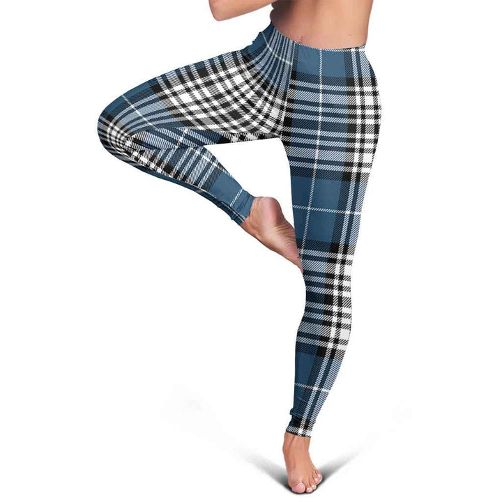 Scottish Napier Modern Clan Tartan Women Leggings Tartan Plaid 5