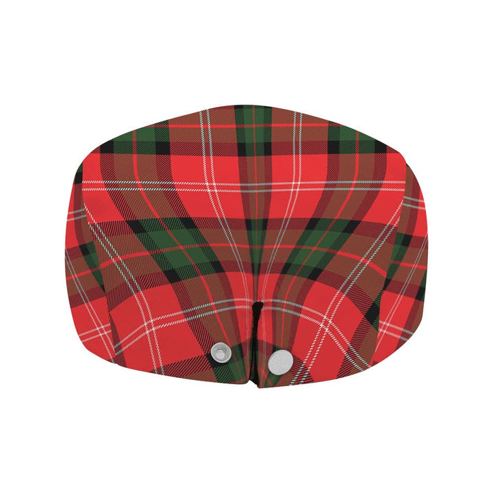 Scottish Nesbitt Clan Crest Tartan Flat Cap Tartan Plaid 4