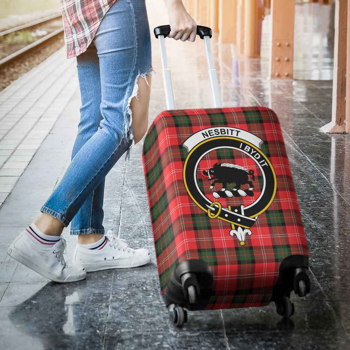 Scottish Nesbitt Clan Crest Tartan Luggage Cover Tartan Plaid 3