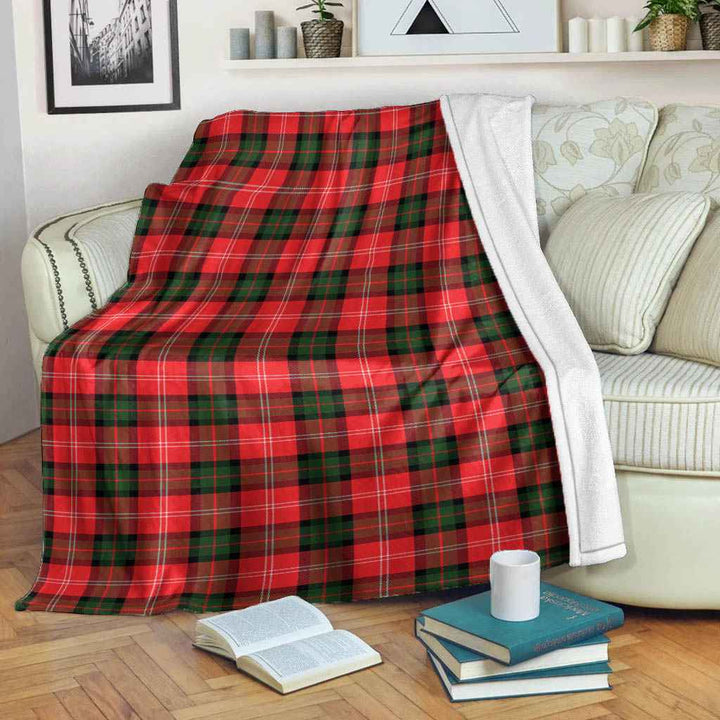 Scottish Nesbitt Modern Clan Tartan Blanket Tartan Plaid 2