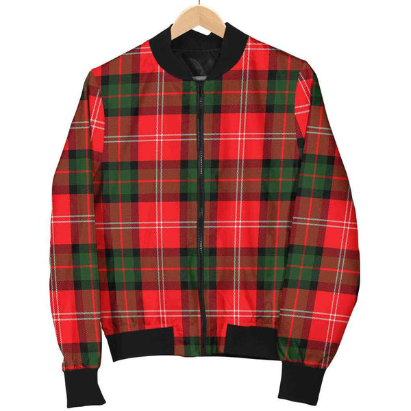 Scottish Nesbitt Modern Clan Tartan Bomber Jacket Tartan Plaid 1