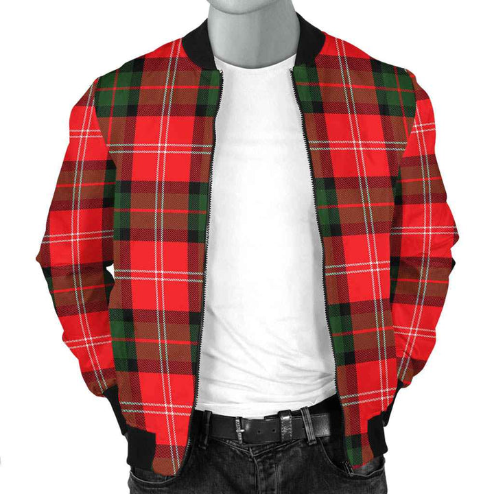 Scottish Nesbitt Modern Clan Tartan Bomber Jacket Tartan Plaid 2