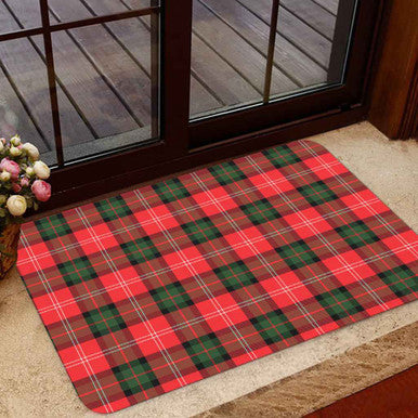 Scottish Nesbitt Modern Clan Tartan Door Mat Tartan Plaid 1