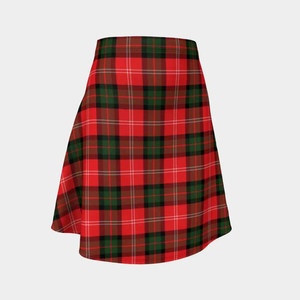 Scottish Nesbitt Modern Clan Tartan Flare Skirt Tartan Plaid 1