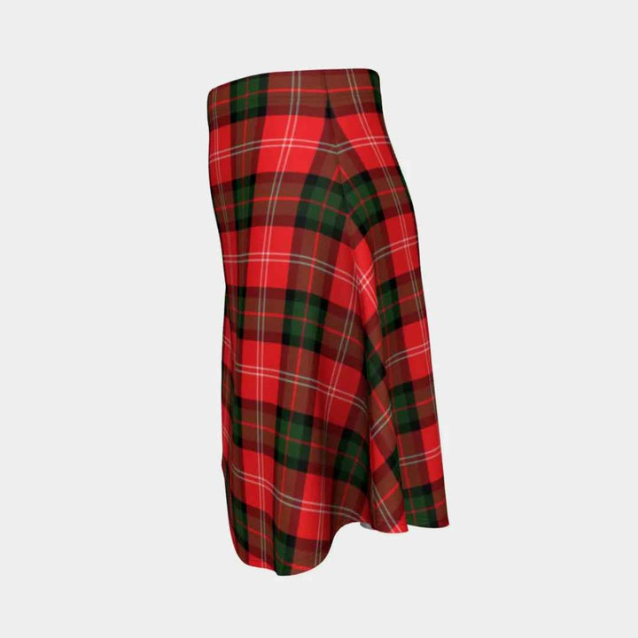 Scottish Nesbitt Modern Clan Tartan Flare Skirt Tartan Plaid 2