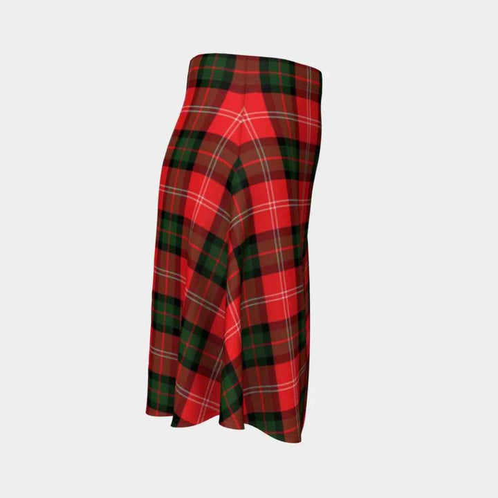 Scottish Nesbitt Modern Clan Tartan Flare Skirt Tartan Plaid 3