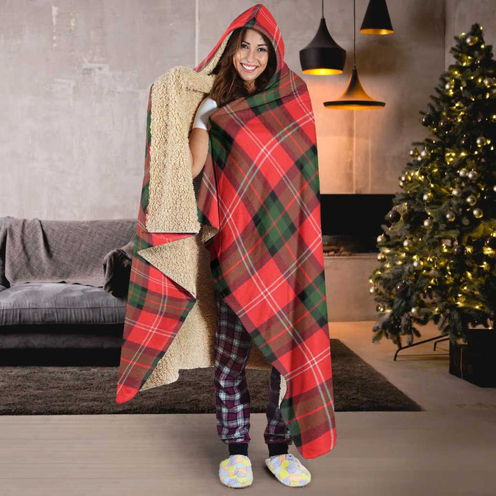 Scottish Nesbitt Modern Clan Tartan Hooded Blanket Tartan Plaid 6
