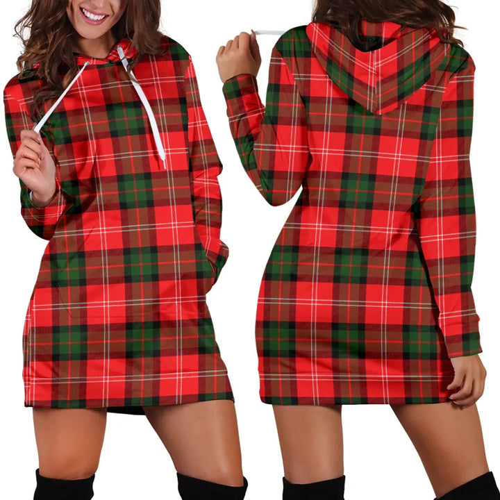 Scottish Nesbitt Modern Clan Tartan Hoodie Dress