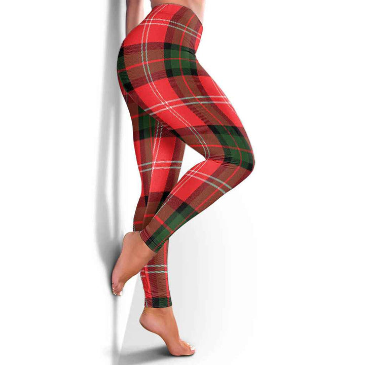 Scottish Nesbitt Modern Clan Tartan Women Leggings Tartan Plaid 4