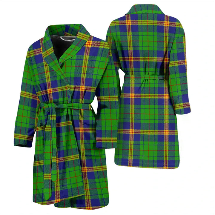 Scottish New Mexico Clan Tartan Bathrobe 3