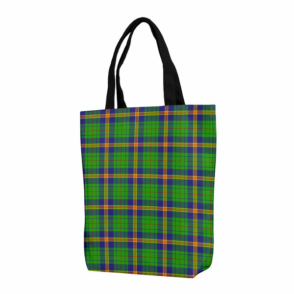 Scottish New Mexico Clan Tartan Canvas Bag With Shoulder Strap Tartan Plaid 1