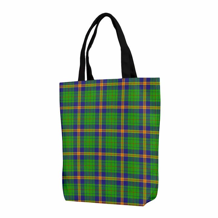 Scottish New Mexico Clan Tartan Canvas Bag With Shoulder Strap Tartan Plaid 1