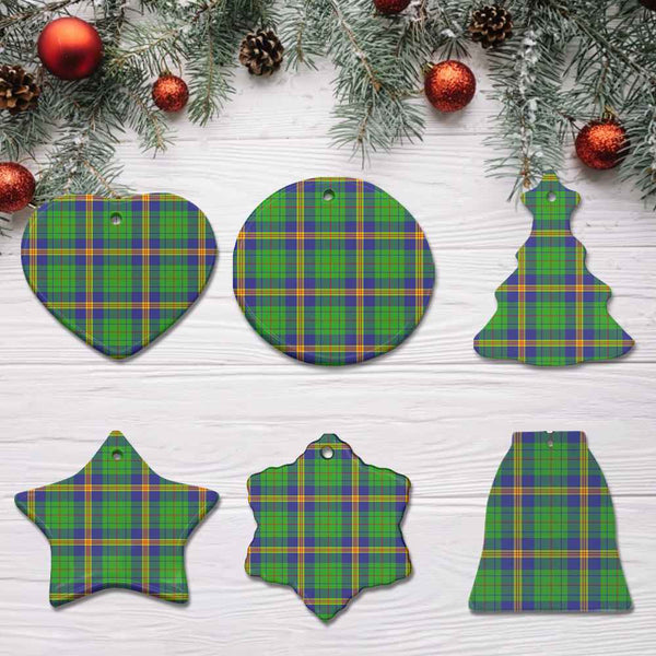 Scottish New Mexico Clan Tartan Ceramic Ornament All Tartan Plaid