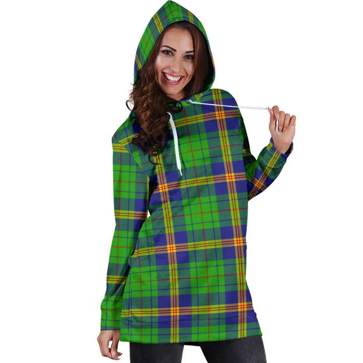 Scottish New Mexico Clan Tartan Hoodie Dress