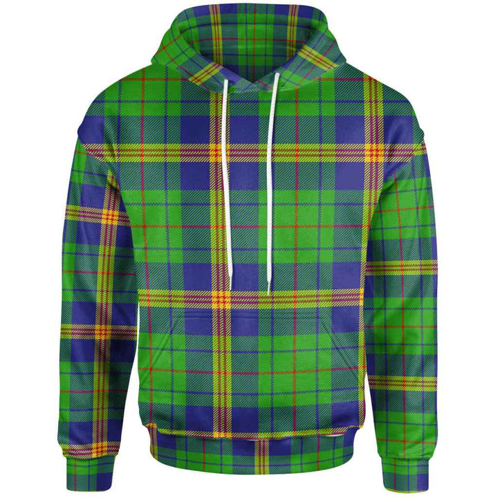 Scottish New Mexico Clan Tartan Hoodie Front Side Tartan Plaid