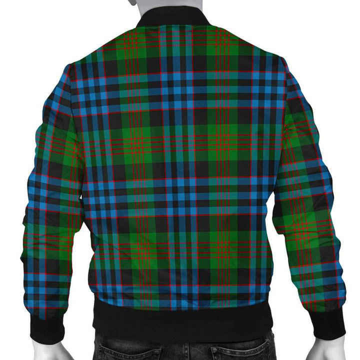 Scottish Newlands of Lauriston Clan Tartan Bomber Jacket Tartan Plaid 3