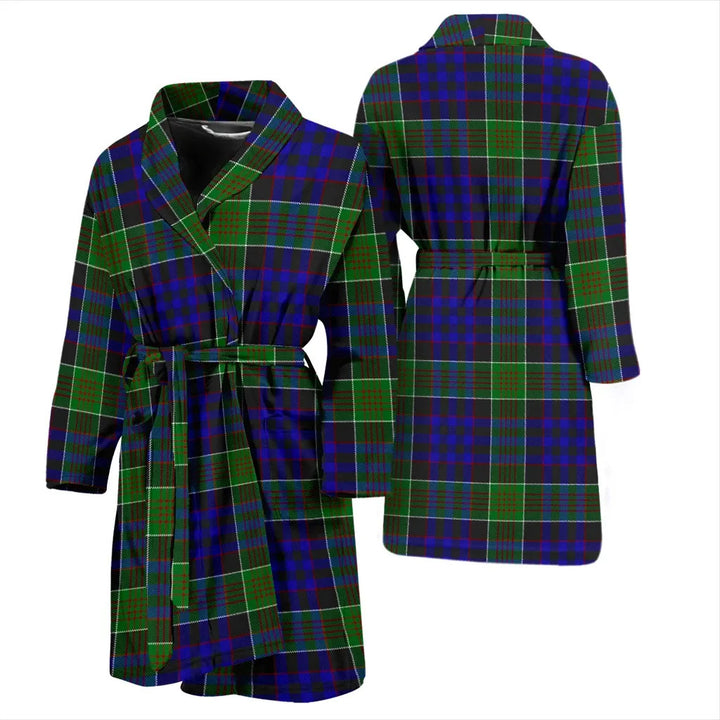 Scottish Newman Clan Tartan Bathrobe 3