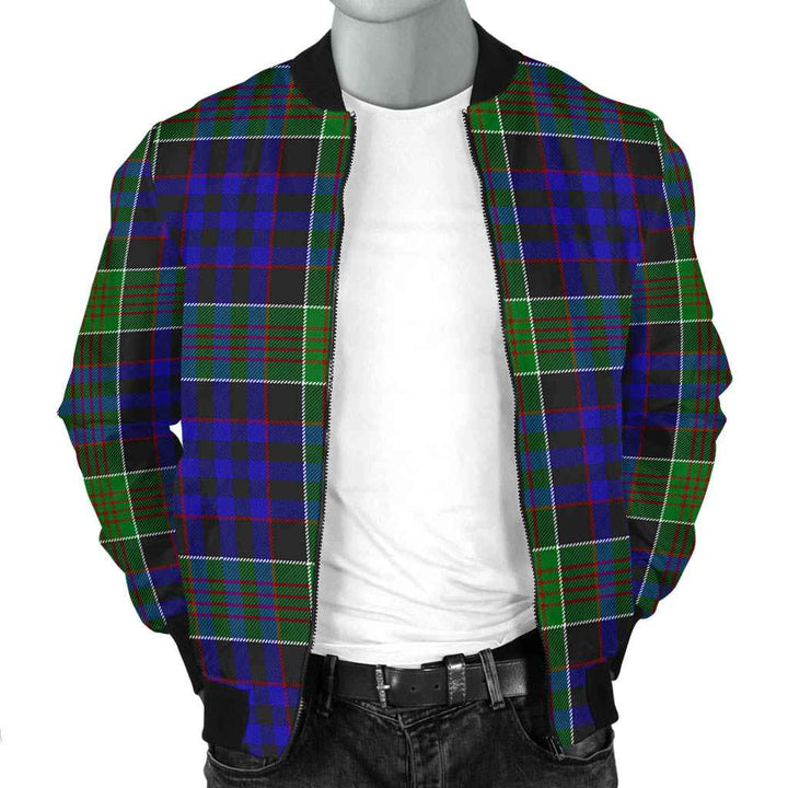 Scottish Newman Clan Tartan Bomber Jacket Tartan Plaid 2