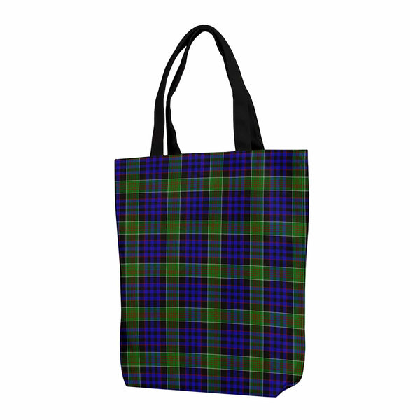 Scottish Newman Clan Tartan Canvas Bag With Shoulder Strap Tartan Plaid 1