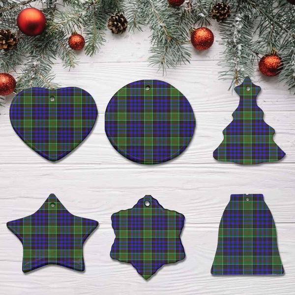 Scottish Newman Clan Tartan Ceramic Ornament All Tartan Plaid
