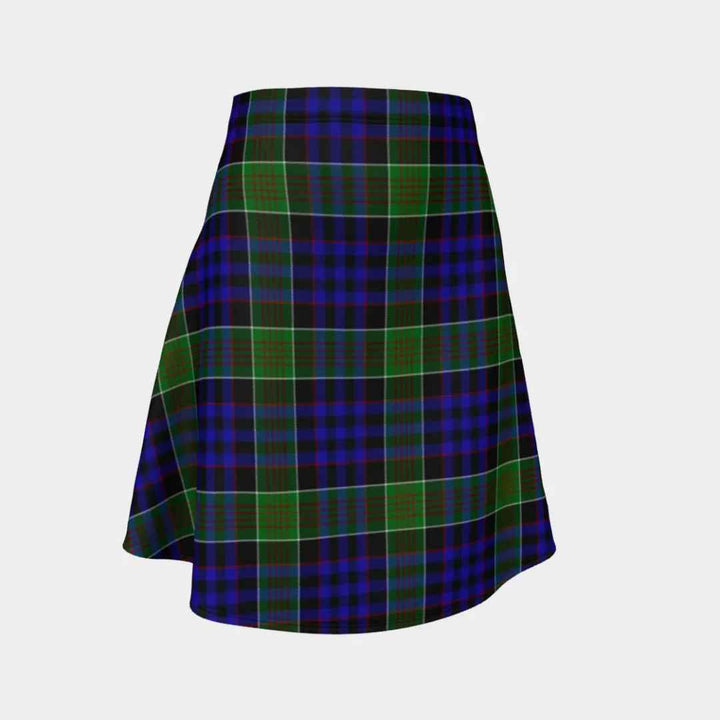 Scottish Newman Clan Tartan Flare Skirt Tartan Plaid 1
