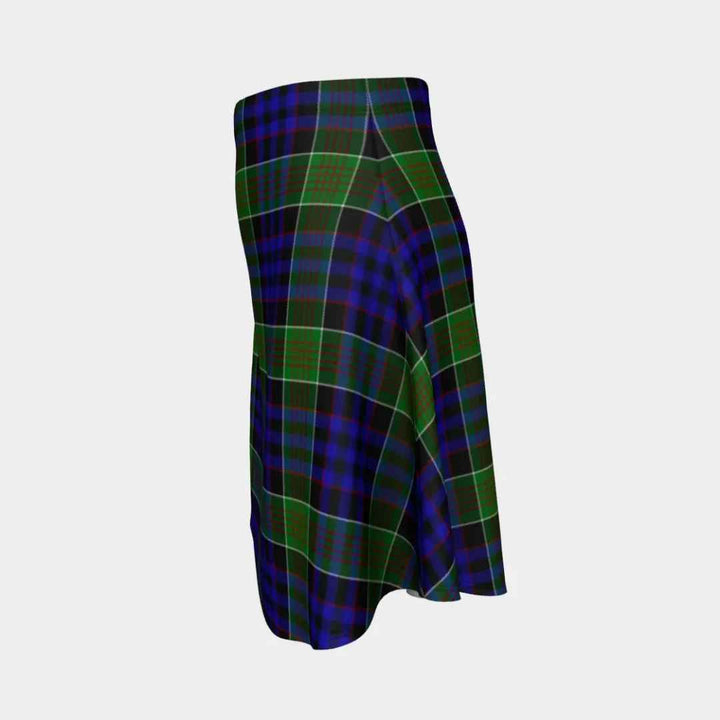 Scottish Newman Clan Tartan Flare Skirt Tartan Plaid 2