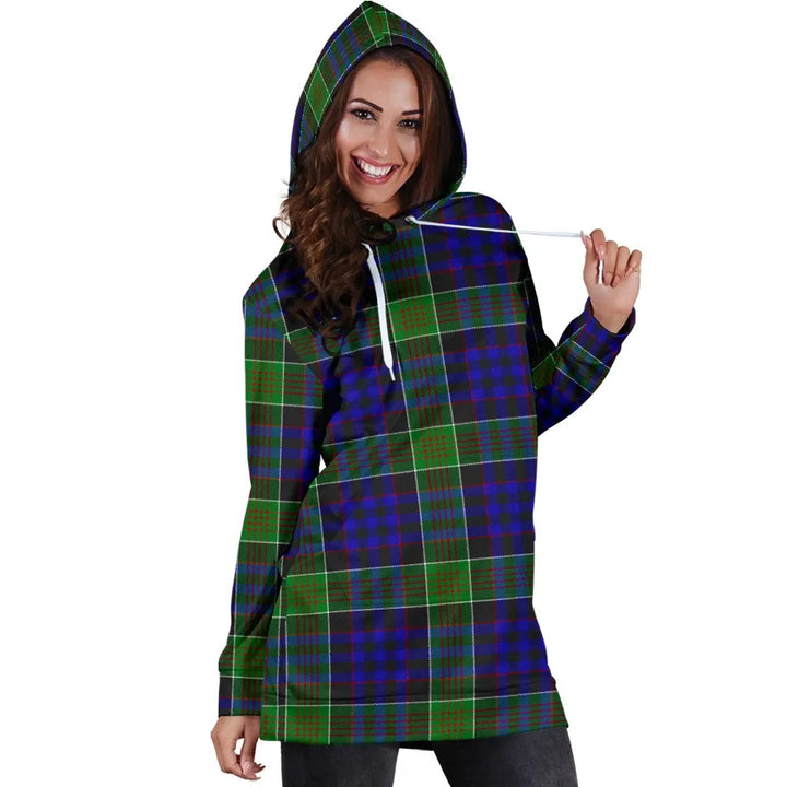 Scottish Newman Clan Tartan Hoodie Dress