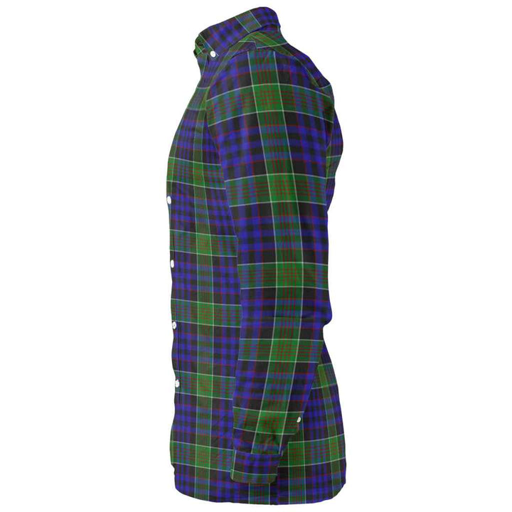 Scottish Newman Clan Tartan Long Sleeve Shirt Tartan Plaid