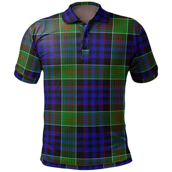 Scottish Newman Clan Tartan Polo Shirt Front Side Tartan Plaid