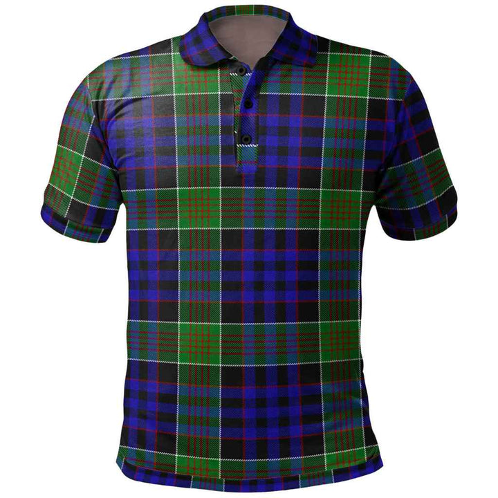 Scottish Newman Clan Tartan Polo Shirt Front Side Tartan Plaid