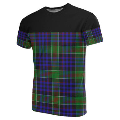 Scottish Newman Clan Tartan T-Shirt Horizontal Style Front Side Tartan Plaid